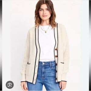 Old Navy Relaxed Tipped Cardigan
